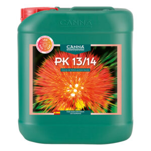 CANNA PK 13/14, estimulador de floración con fósforo y potasio para el engorde de cogollos en cultivo de cannabis.