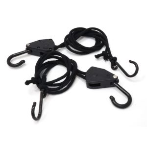 Poleas Light Hanger (2 unidades) con ganchos ajustables para colgar reflectores, lámparas y filtros en cultivos indoor.