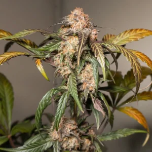 Cogollo de Auto Trichome & Cream, semillas de cannabis autoflorecientes.