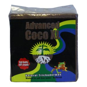 Advanced Coco XL bloque de coco prensado de 70 L para cultivo.