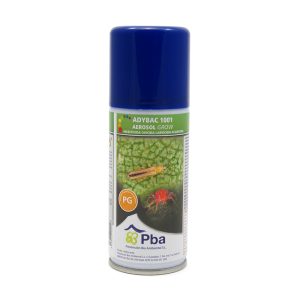Adybac 1001 Aerosol, insecticida y acaricida de descarga total.