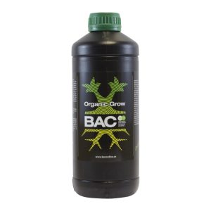 B.A.C. Organic Grow, abono de crecimiento orgánico en botella de 1 L