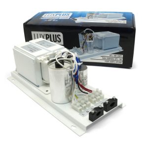 Balastro Lux Plus 600 W abierto para lámparas HPS y MH.