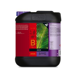 B'cuzz Coco Nutrition B, abono base para coco en garrafa de 5 L.