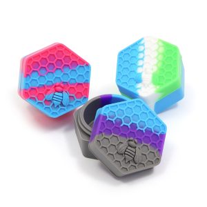 Contenedor de silicona Honey Comb 26 ml antiadherente en varios colores.