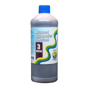 Dutch Formula Micro 1 L base del sistema de 3 partes Advanced Hydroponics.