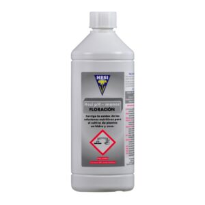 Hesi pH- Floración 1 L, regulador para bajar el pH de la solución nutritiva.