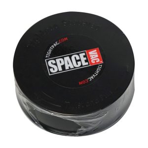IVAC SpaceVac negro bote hermético de 7 cm de diámetro.
