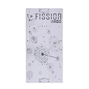 Luminaria Fission LED 240W V2.0 tipo Quantum Board para cultivo de interior.