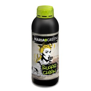 Maria Green Sugar Clean 1 L limpiador para fase final de cultivo.