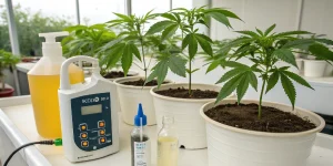 pH del riego en marihuana: rangos ideales y cómo controlarlo
