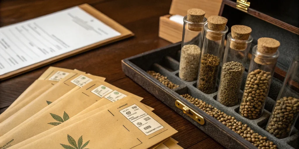 Semillas de colección de cannabis: qué significa este concepto