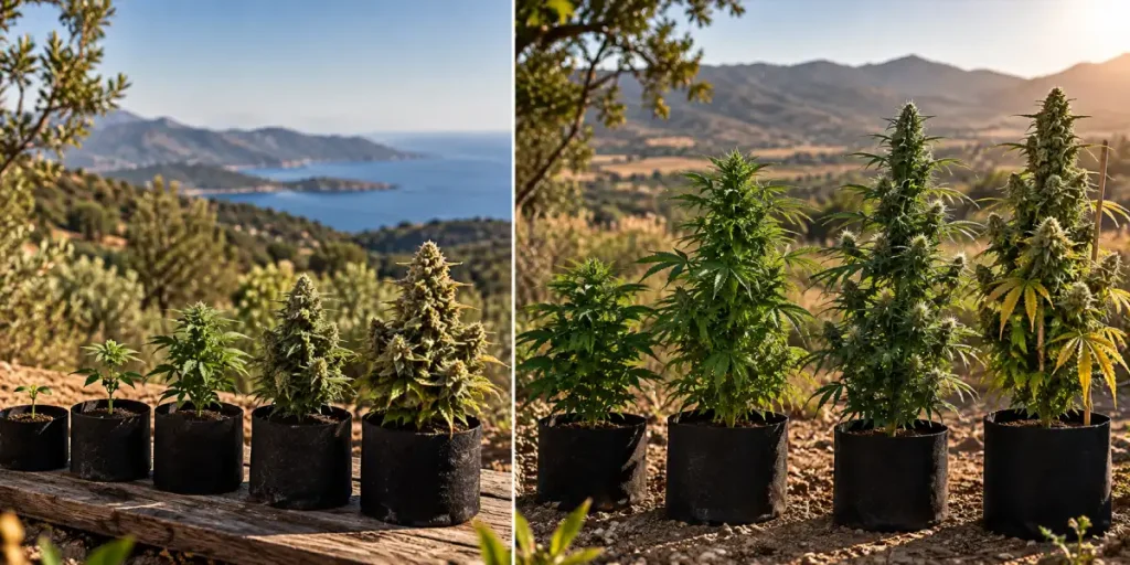 Variedades de floración rápida: autoflorecientes y fast version
