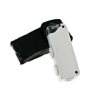 Microscopio LED 160x-200x de bolsillo.