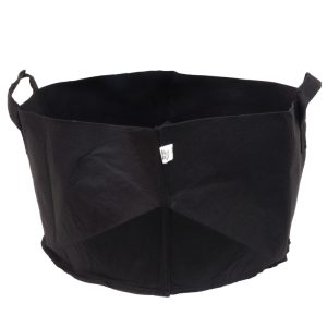 Pure Pot maceta textil 56,8 L (15 gal) con asas negras.